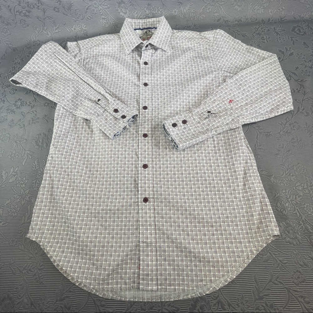 Robert Graham Multicolored Check Button Up - image 8